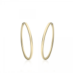 Hoop earrings K14 gold, sk4033 EARRINGS Κοσμηματα - chrilia.gr