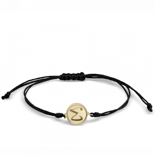 Monogram women bracelet, 14K gold, br2712 BRACELETS Κοσμηματα - chrilia.gr