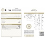 Solitaire ring 18K white gold with diamond 0.56ct, VS2, G from GIA da3510 ENGAGEMENT RINGS Κοσμηματα - chrilia.gr
