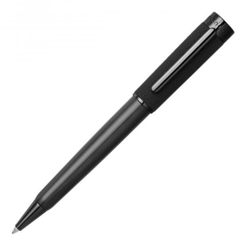 Hugo Boss ballpoint pen, Corium Black HSU3894A, ac1587 GIFTS Κοσμηματα - chrilia.gr