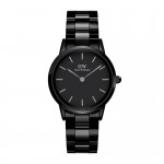 Daniel Wellington Iconic Link Ceramic Black 32mm DW00100414, ac1253 GIFTS Κοσμηματα - chrilia.gr