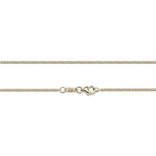 Gourmet chain Κ14 gold 45cm, al0151 CHAINS Κοσμηματα - chrilia.gr