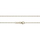 Gourmet thita chain Κ14 gold 45cm, al0152