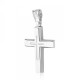 Baptism cross K14 white gold st3877