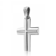 Baptism cross K14 white gold st3879