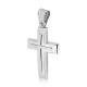 Baptism cross K14 white gold st3938