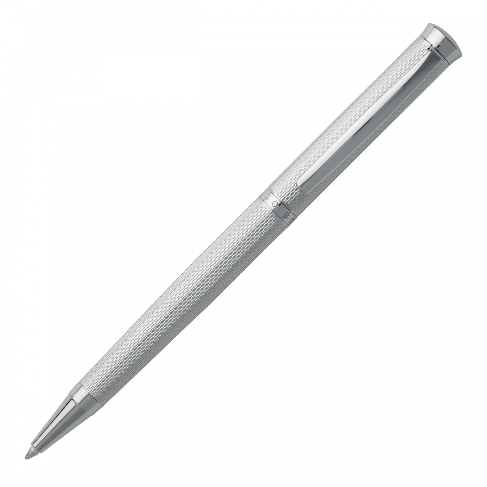 Hugo Boss ballpoint pen, Sophisticated Chrome Diamond HSY7994B, ac0797 GIFTS Κοσμηματα - chrilia.gr